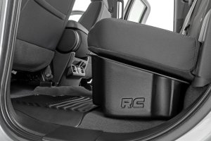 Chevrolet Silverado 1500 Under Seat Storage - Rear - Rough Country - Custom-Fit - '19-'24